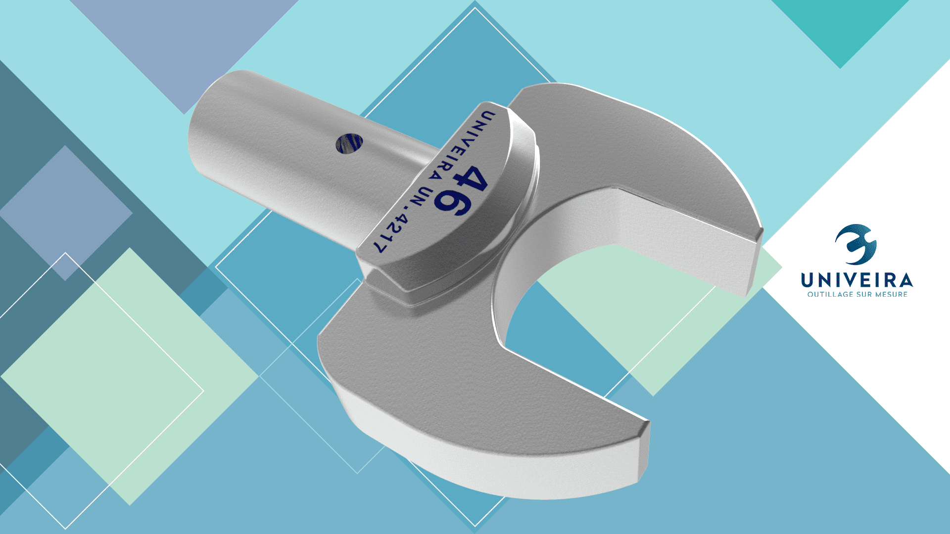 UN.4217 Embout à fourche de 46 Attachement Ø30