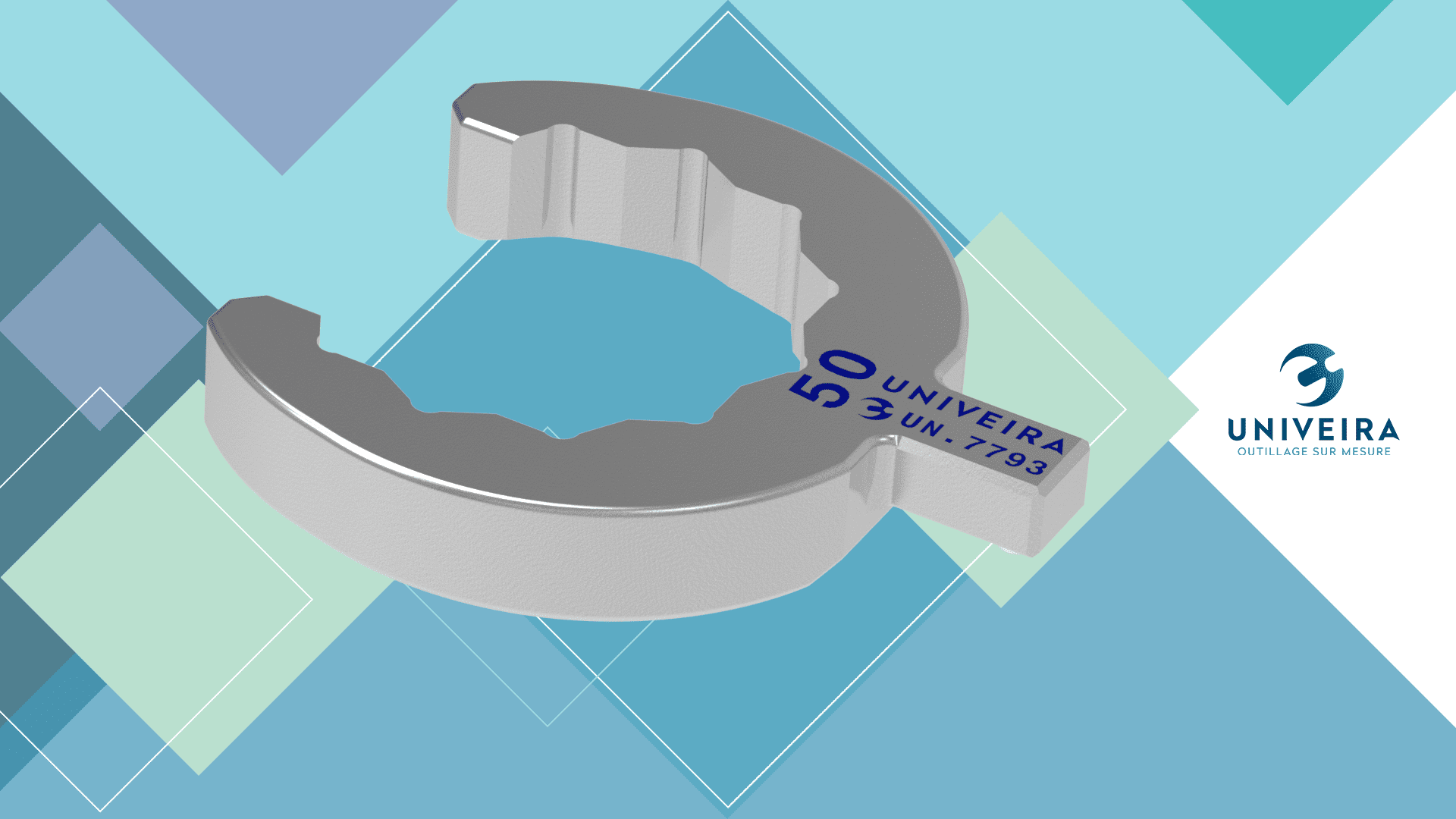 UN.7793 Embout à tuyauter de 50 attachement 9×12