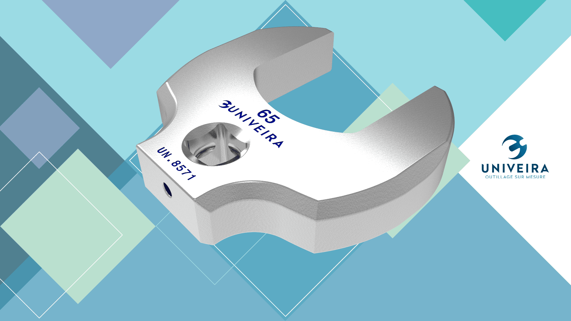 UN.8571 Embout à fourche de 65 attachement ■3/4″
