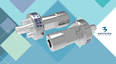 UN.8552 Douille à ergots Ø6 entraxe 20 entrainement ■3-8''