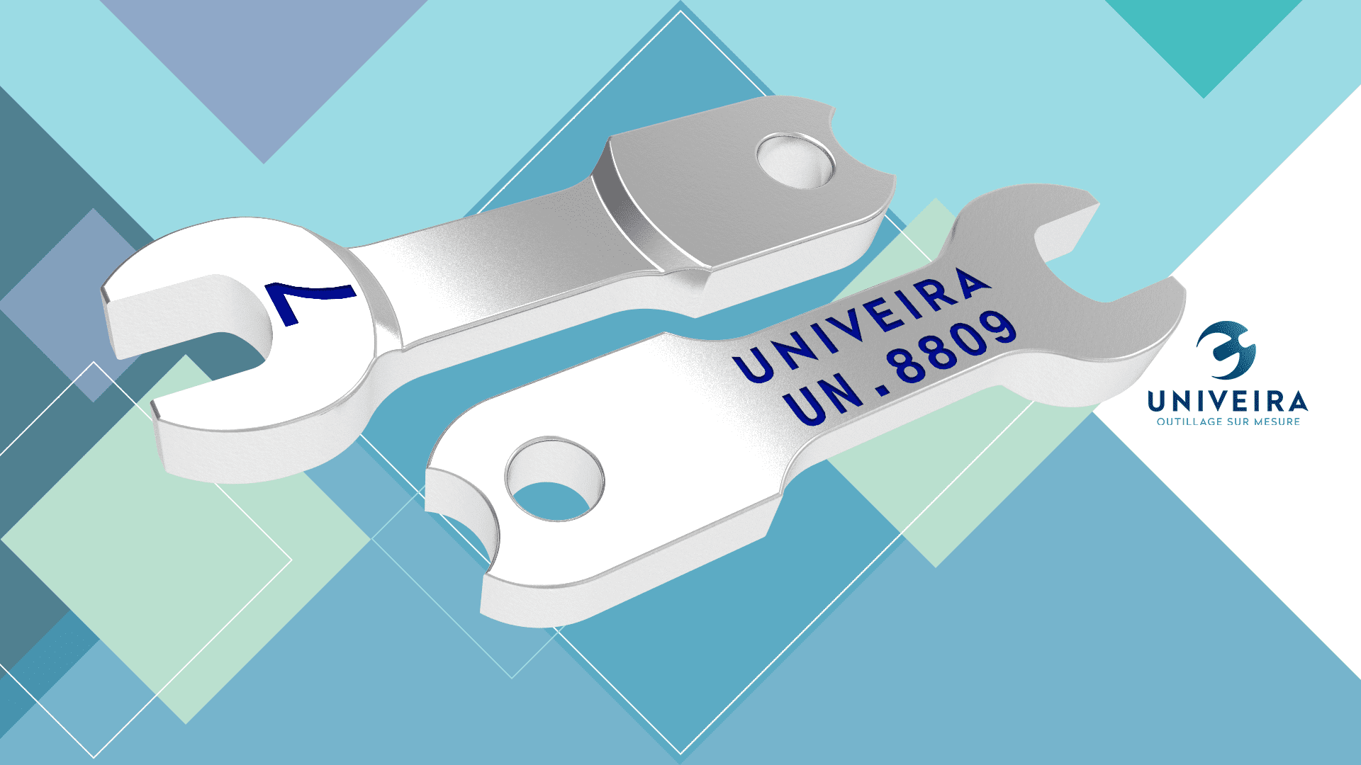 UN.8809 Embout à fourche de 7 attachement TBN