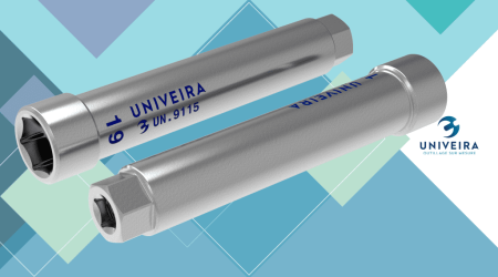 UN.9115 Douille de 19 entrainement ■1-2'' et 6 pans mâle de 19