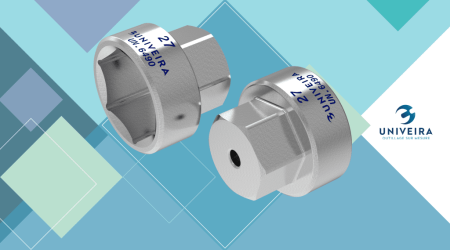 UN.6490 Douille de 27 entrainement 6 pans mâle de 24