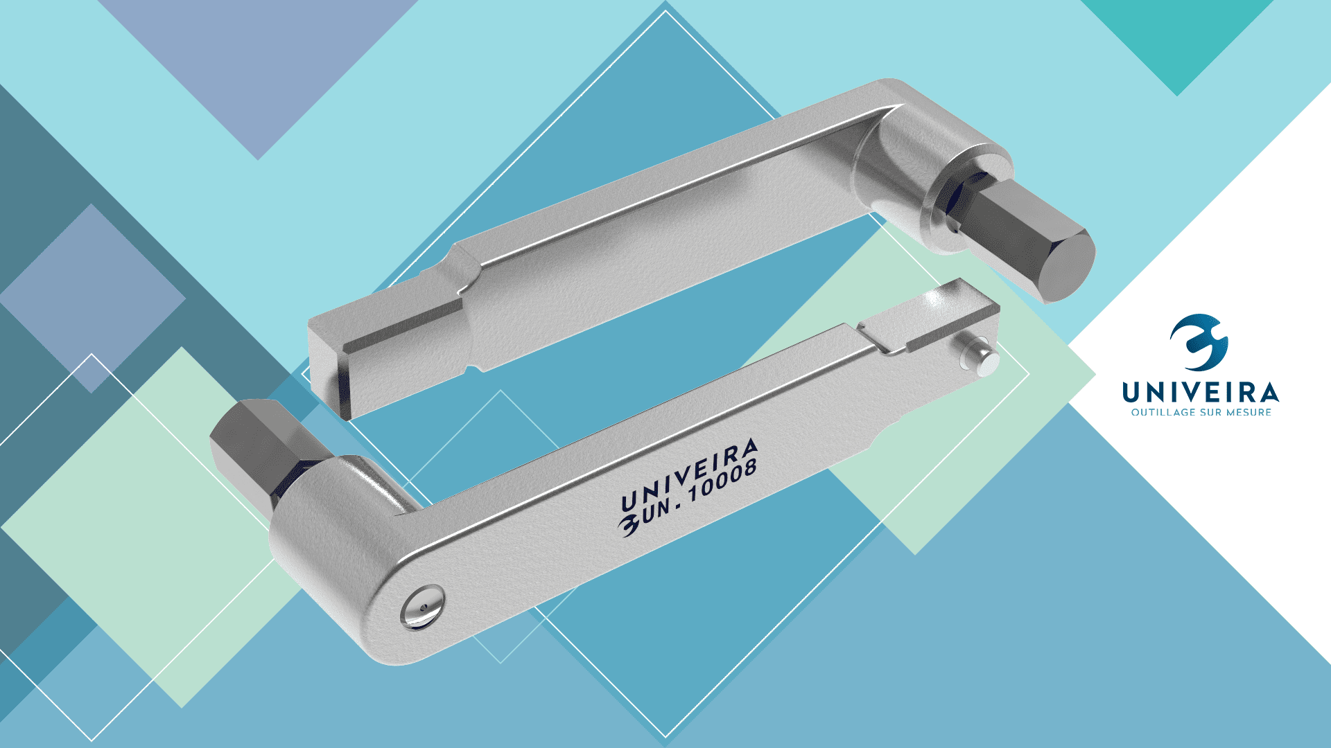 UN.10008 Porte-Embout 5/16″ attachement 9×12 avec embout six pans mâle de 10