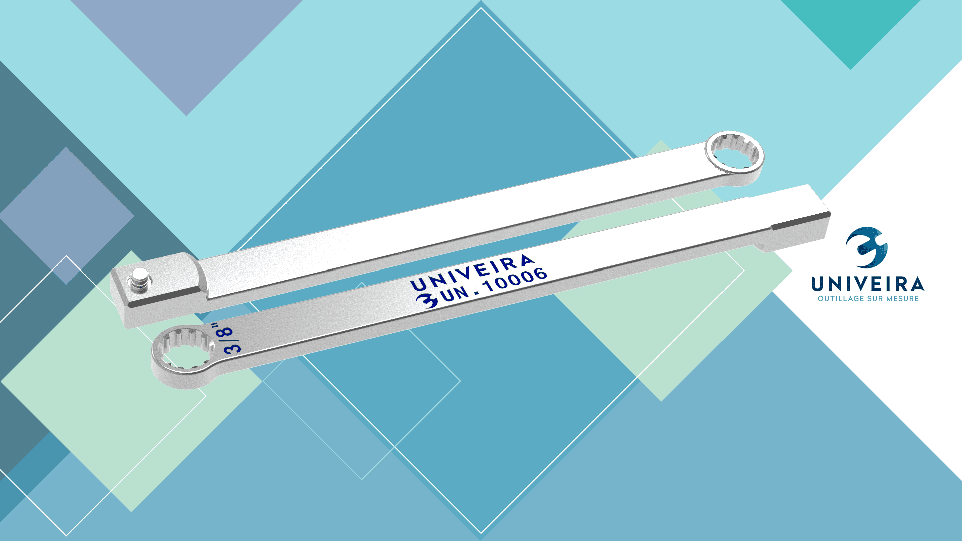 UN.10006 Embout à oeil Profil Spline N°12 3/8″ attachement 9×12