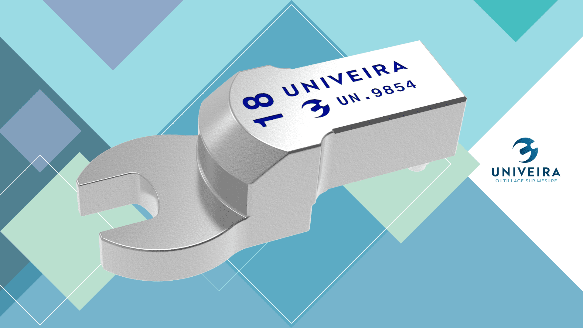 UN.9854 Embout à fourche de 18 attachement 22×28