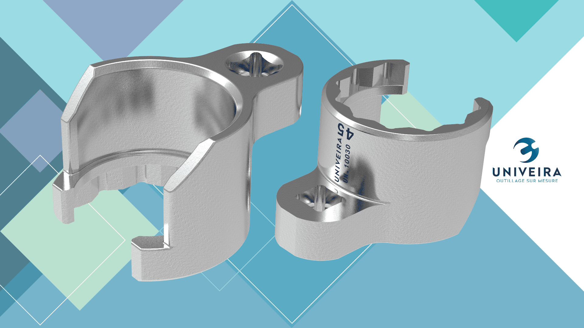UN.10028 Embout à tuyauter de 45 attachement ■1/2&Prime;